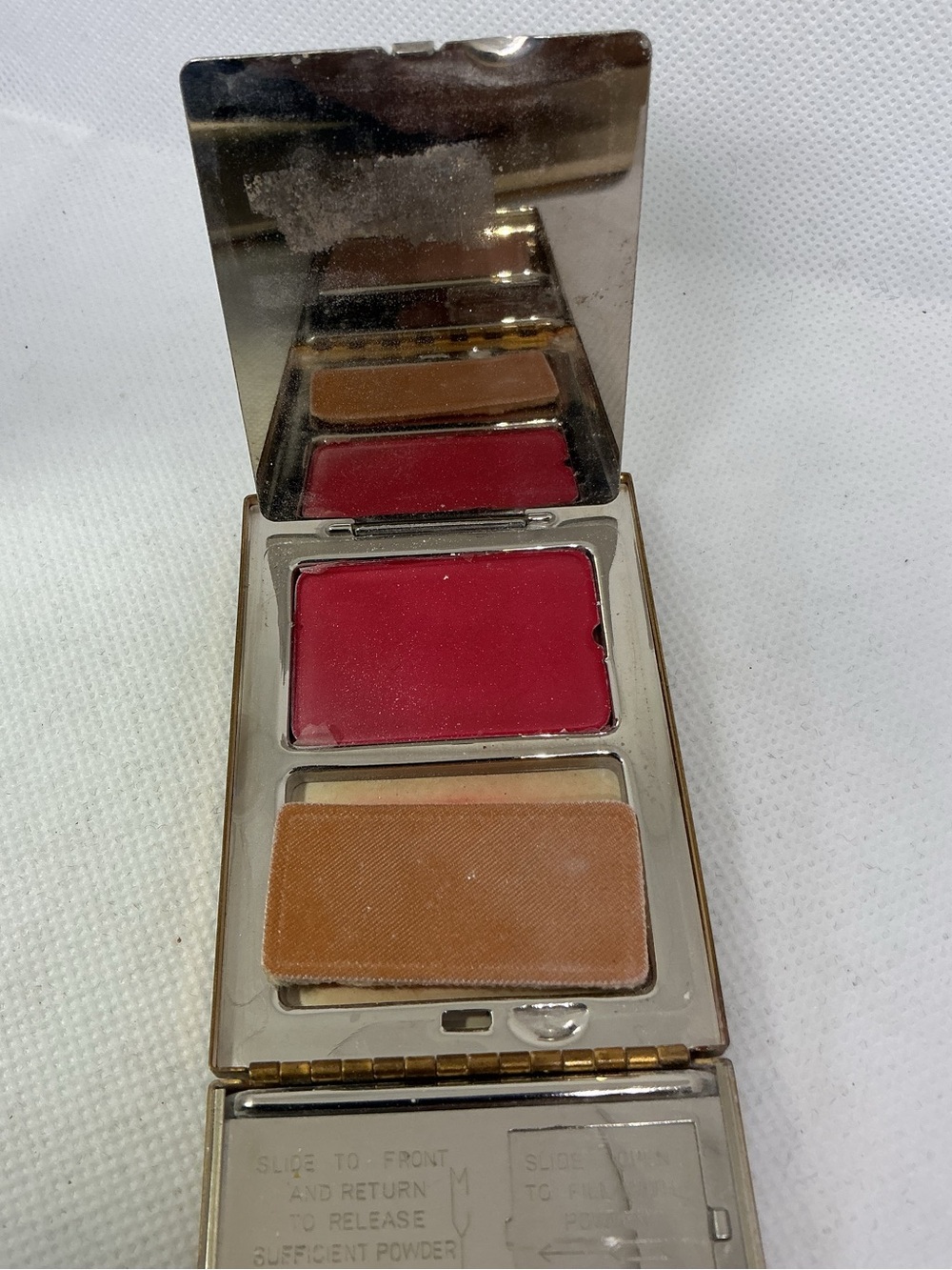 Vintage Max Factor Hollywood Art Deco Powder & Rouge Compact - Picture 5 of 11